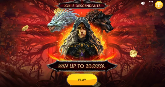 Loki's Descendants - 3-4-3-4-3 रील से मुख्य स्क्रीन